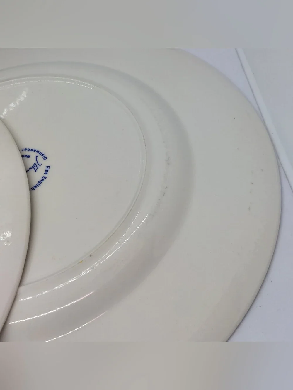 Jhon Tams Fine English Earthenware Dinner Plates 10.75